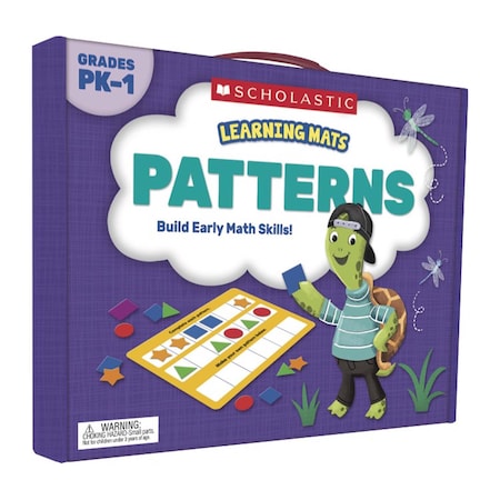 Scholastic Teaching Resources Learning Mats - Patterns, Grades PreK-1 SC823964